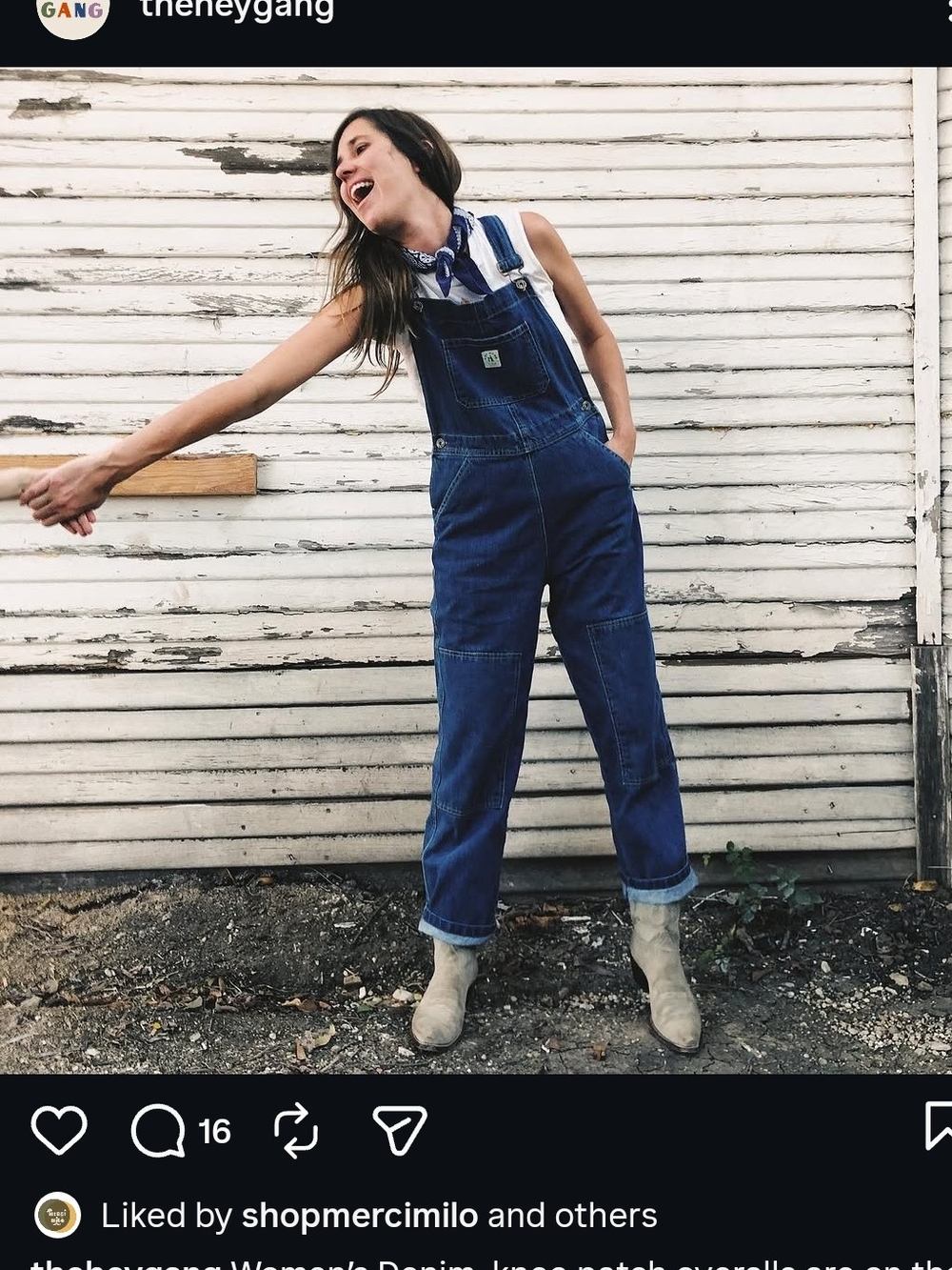 Classic Blue Denim Overalls - Women's Jeans Overalls